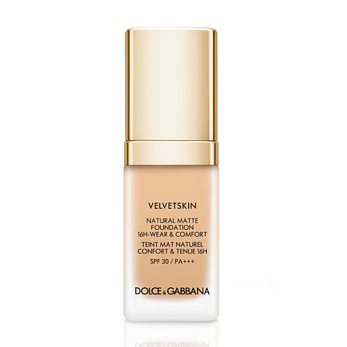 

DOLCE&GABBANA Матирующее тональное средство-флюид VELVETSKIN FOUNDATION 0, Матирующее тональное средство-флюид VELVETSKIN FOUNDATION