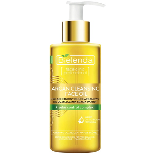 

BIELENDA Гидрофильное масло для снятия макияжа sebu control ARGAN CLEANSING FACE OIL 140.0, Гидрофильное масло для снятия макияжа sebu control ARGAN CLEANSING FACE OIL