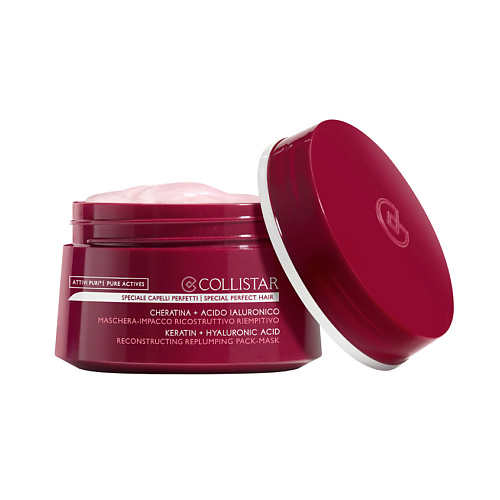 

COLLISTAR Маска для волос реконструкция и заполнение с кератином и гиалуроновой кислотой Attivi Puri Pack-Mask 200, Маска для волос реконструкция и заполнение с кератином и гиалуроновой кислотой Attivi Puri Pack-Mask