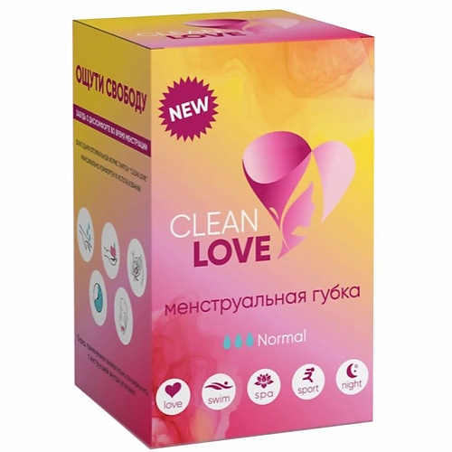 

CLEAN LOVE Мягкий тампон normal 3.0, Мягкий тампон normal