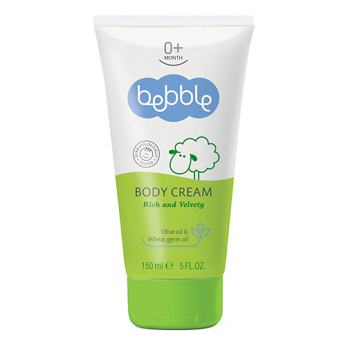BEBBLE Крем для тела детский Body Cream 0+ 150.0