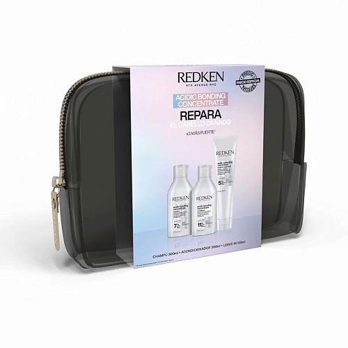 

REDKEN Набор Acidic Color Gloss: Шампунь + Кондиционер + Термозащитное средство + Косметичка, Набор Acidic Color Gloss: Шампунь + Кондиционер + Термозащитное средство + Косметичка