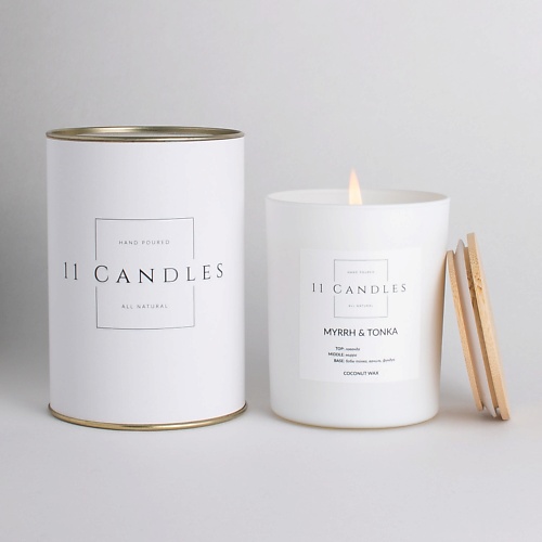 

11 CANDLES Ароматическая свеча "Myrrh & Tonka" 225.0, Ароматическая свеча "Myrrh & Tonka"