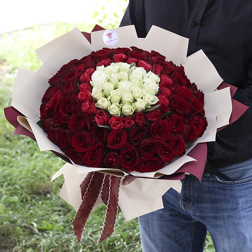 

FLORPRO 101 роза микс №4 (Кения), 101 роза микс №4 (Кения)