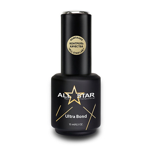 

ALL STAR PROFESSIONAL Бескислотный праймер для гель-лака и полигеля Ultra Bond 10, Бескислотный праймер для гель-лака и полигеля Ultra Bond