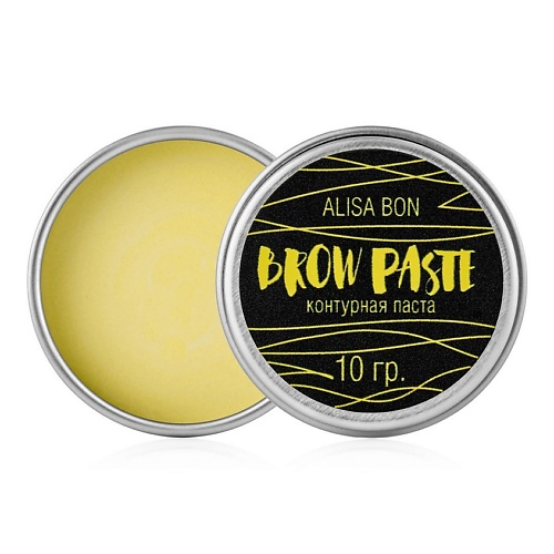 

ALISA BON Контурная паста для бровей"BROW PASTE" лимонная, Контурная паста для бровей"BROW PASTE" лимонная