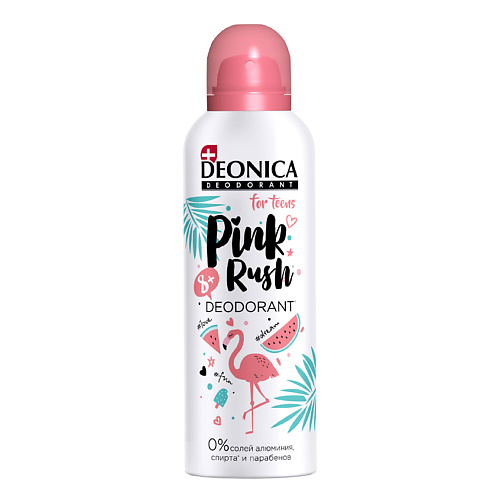 

Deonica DEONICA Дезодорант Pink Rush FOR TEENS 125.0, DEONICA Дезодорант Pink Rush FOR TEENS