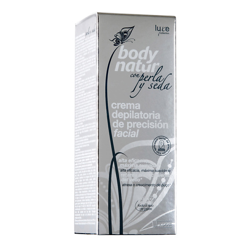 

BODY NATUR Воск для депиляции для лица с экстрактом шелка и жемчуга Crema Depilatoria de Precision Facial, Воск для депиляции для лица с экстрактом шелка и жемчуга Crema Depilatoria de Precision Facial