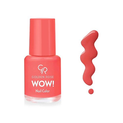 Лак для ногтей GOLDEN ROSE Лак для ногтей WOW! Nail Color Clear