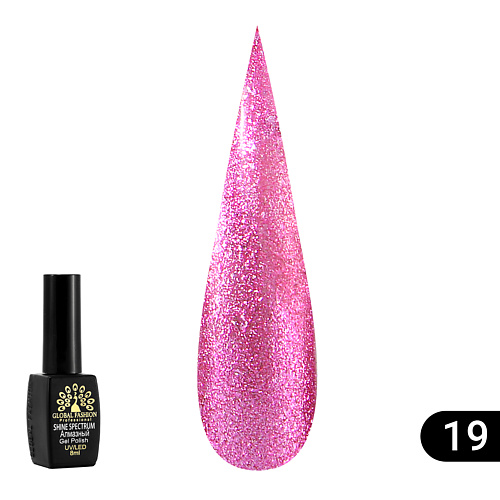 

GLOBAL FASHION Гель лак Shine Spectrum 301, Гель лак Shine Spectrum 301