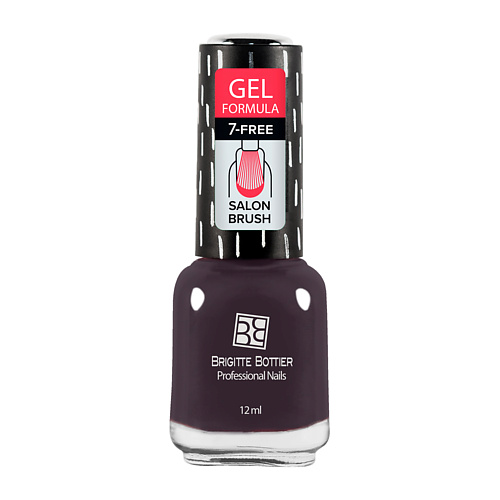 Лак для ногтей BRIGITTE BOTTIER Лак для ногтей GEL FORMULA тон 17 черника со сливками