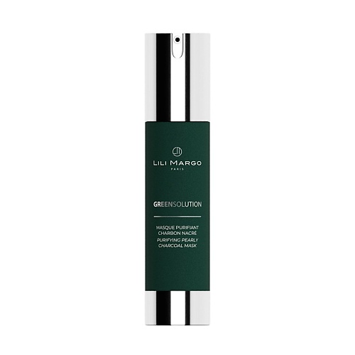 

LILI MARGO Маска для лица с углём очищающая Green Solution, Маска для лица с углём очищающая Green Solution