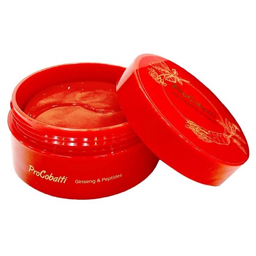 

PROCOBALTI Гидрогелевые патчи для области вокруг глаз с экстрактом женьшеня и пептидами, Гидрогелевые патчи для области вокруг глаз с экстрактом женьшеня и пептидами