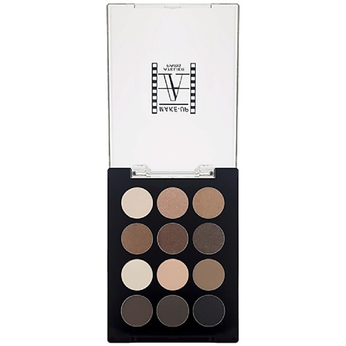 

MKATL COSMETICS Тени в палитре из 12 цветов, Тени в палитре из 12 цветов