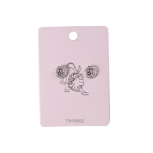 

TWINKLE ZODIAC COLLECTION Серьги "Лев", ZODIAC COLLECTION Серьги "Лев"