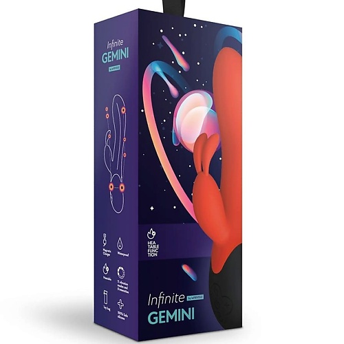 Нагреваемый вибратор кролик Gemini