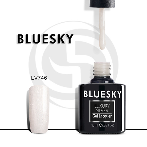 

BLUESKY Гель-лак Luxury Silver LV752, Гель-лак Luxury Silver LV752