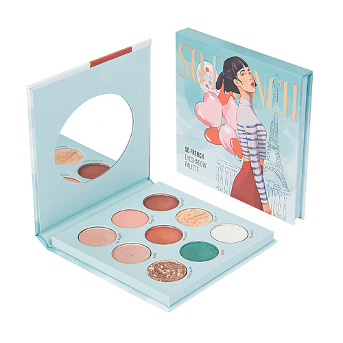 

ЛЭТУАЛЬ Палетка для макияжа глаз "SO FRENCH" EYESHADOWS PALETTE, Палетка для макияжа глаз "SO FRENCH" EYESHADOWS PALETTE