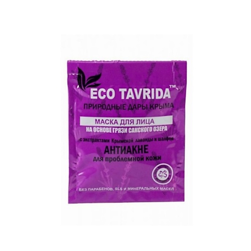 

ECO TAVRIDA Маска для лица на основе Сакской грязи "Антиакне " 30.0, Маска для лица на основе Сакской грязи "Антиакне "
