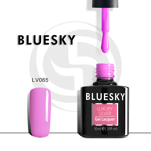 

BLUESKY Гель-лак Luxury Silver LV063, Гель-лак Luxury Silver LV063