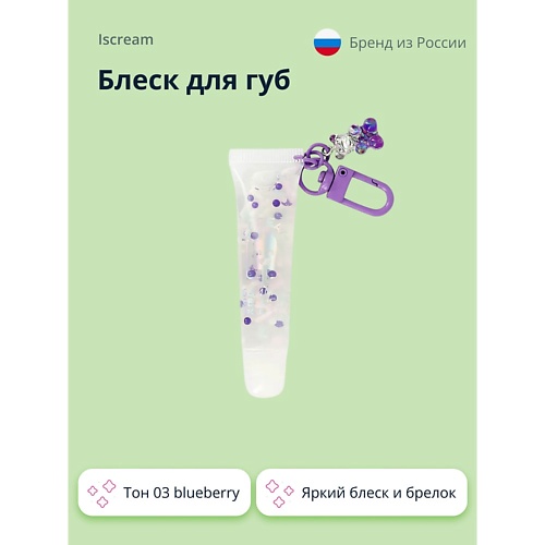 

ISCREAM Блеск для губ GUMMY BEARS, Блеск для губ GUMMY BEARS