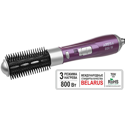 

ARESA Фен-расческа ARESA AR-3207, 800 Вт, Фен-расческа ARESA AR-3207, 800 Вт