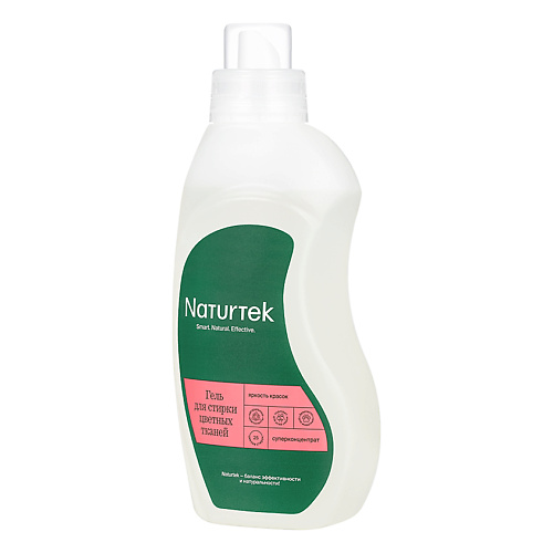 

NATURTEK ЭКО Гель концентрированный для стирки цветных тканей 750, ЭКО Гель концентрированный для стирки цветных тканей