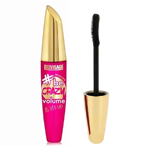 

LUXVISAGE Тушь для ресниц be crazy volume & lift up объем и подкручивание, Тушь для ресниц be crazy volume & lift up объем и подкручивание