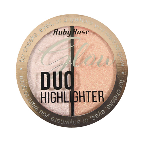  RUBY ROSE Хайлайтер двойной Duo Highlighter