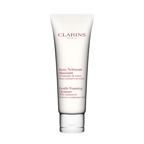 

CLARINS Очищающий пенящийся крем с экстрактом хлопка для нормальной или комбинированной кожи Doux Nettoyant Moussant 125, Очищающий пенящийся крем с экстрактом хлопка для нормальной или комбинированной кожи Doux Nettoyant Moussant