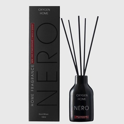 

OXYGEN HOME Ароматический диффузор NERO Вино и гранат 100.0, Ароматический диффузор NERO Вино и гранат