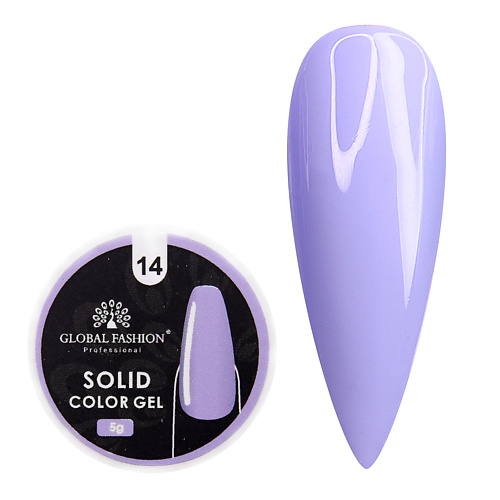 фото Global fashion гель-краска повышенной плотности, solid color gel 04