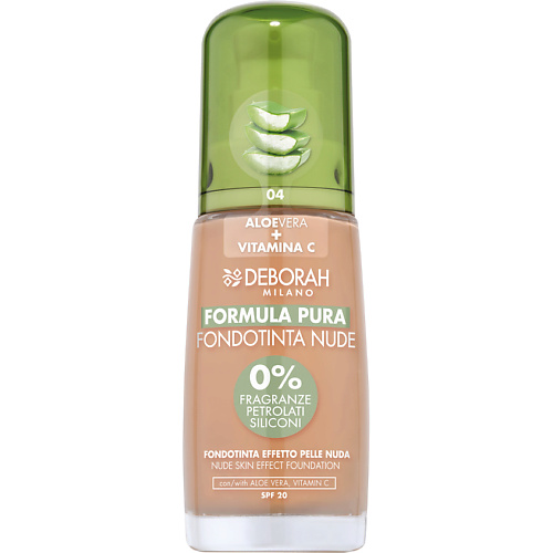 DEBORAH MILANO Тональная основа Formula Pura Nude Foundation