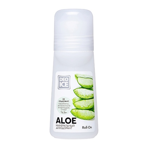 

DEOICE Минеральный дезодорант Roll-On Aloe 65.0, Минеральный дезодорант Roll-On Aloe