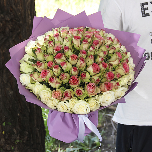 

FLORPRO 101 роза микс №6 (Кения), 101 роза микс №6 (Кения)