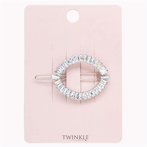 

TWINKLE Заколка для волос SHINING CRYSTALS OVAL, Заколка для волос SHINING CRYSTALS OVAL