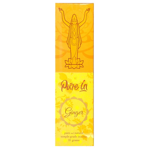 

PURE IN Эксклюзивные благовония. Ginger/ Имбирь 10.0, Эксклюзивные благовония. Ginger/ Имбирь