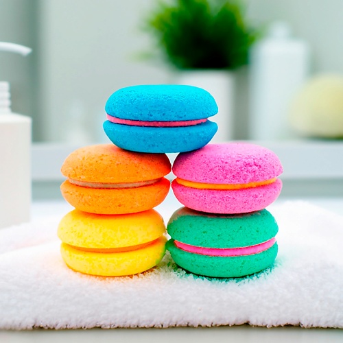 

LABORATORY KATRIN Набор бомбочек для ванн «Le macarons» 250.0, Набор бомбочек для ванн «Le macarons»