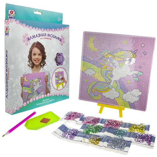 

1TOY Алмазная мозаика Единорог, Алмазная мозаика Единорог