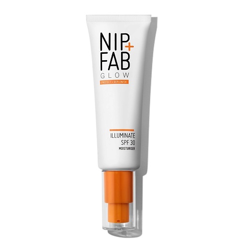 

NIP&FAB Увлажняющий солнцезащитный крем SPF 30 Glow Illuminate Moisturiser SPF 30, Увлажняющий солнцезащитный крем SPF 30 Glow Illuminate Moisturiser SPF 30
