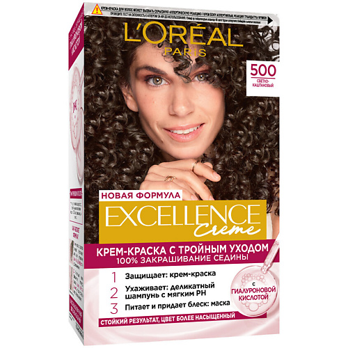 L'ORÉAL PARIS Стойкая крем-краска для волос Excellence Crème