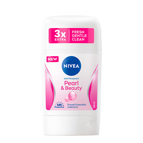 

NIVEA Дезодорант-антиперспирант стик "Жемчужная красота", Дезодорант-антиперспирант стик "Жемчужная красота"