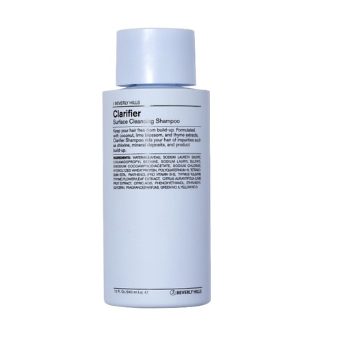 J BEVERLY HILLS Шампунь глубокой очистки Clarifier Surface Cleansing Shampoo 3400 5040₽
