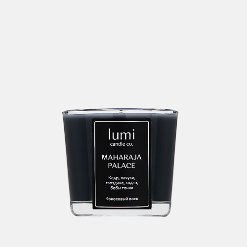 LUMI CANDLE CO. Ароматическая свеча petite Maharaja palace 90