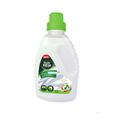 

MASTER FRESH Гель для стирки белого белья White 1300, Гель для стирки белого белья White