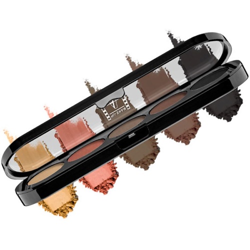 

MKATL COSMETICS Палитра пудрированных подводок, Палитра пудрированных подводок