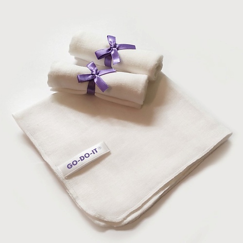 GO-DO-IT Муслиновые косметические салфетки For womens 30 298₽