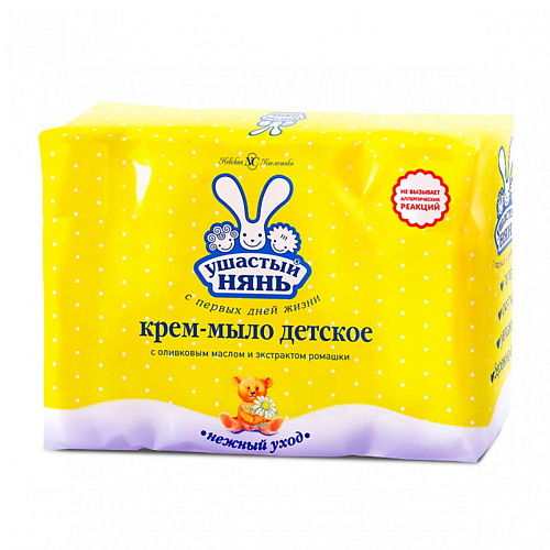 

УШАСТЫЙ НЯНЬ Крем-мыло Ромашка 400.0, Крем-мыло Ромашка