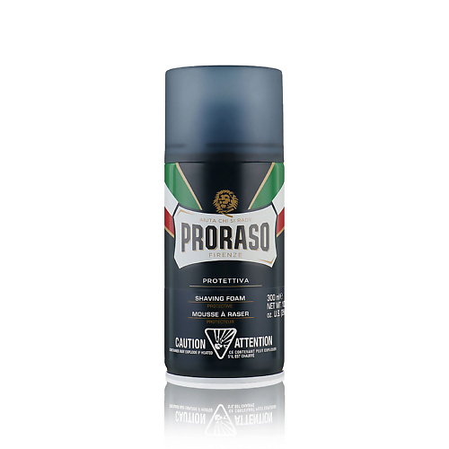 

PRORASO Пена для бритья защитная с алоэ и витамином Е 300.0, Пена для бритья защитная с алоэ и витамином Е