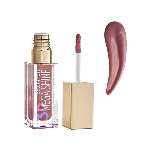 

GOLDEN ROSE Блеск для губ 3D Mega Shine Lipgloss, Блеск для губ 3D Mega Shine Lipgloss